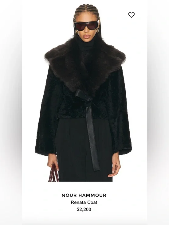 Nour Hammour Renata coat - Picture 1 of 2